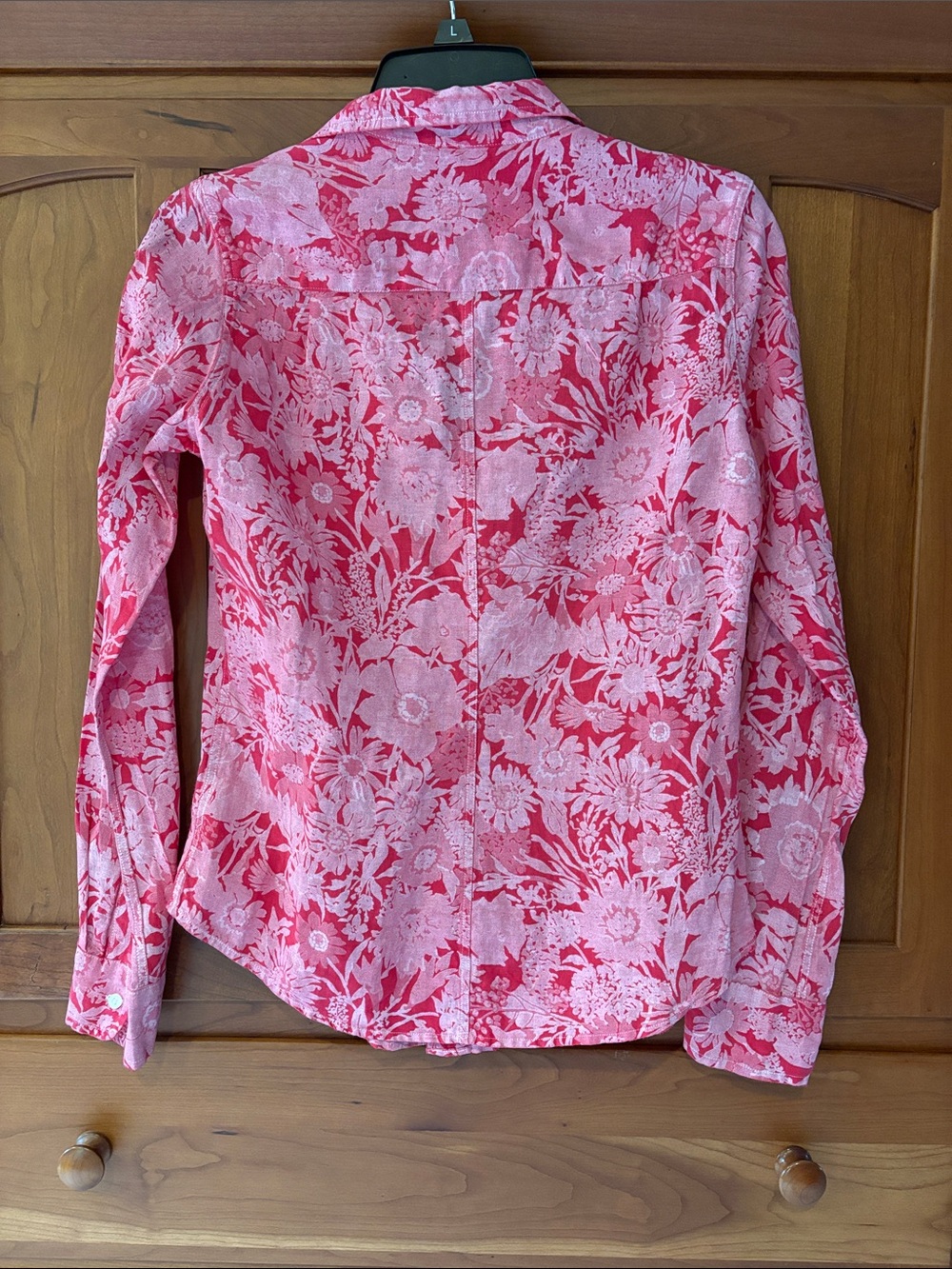 Frank & Eileen Pink Floral Barry Button-Down Shirt - Picture 6 of 7